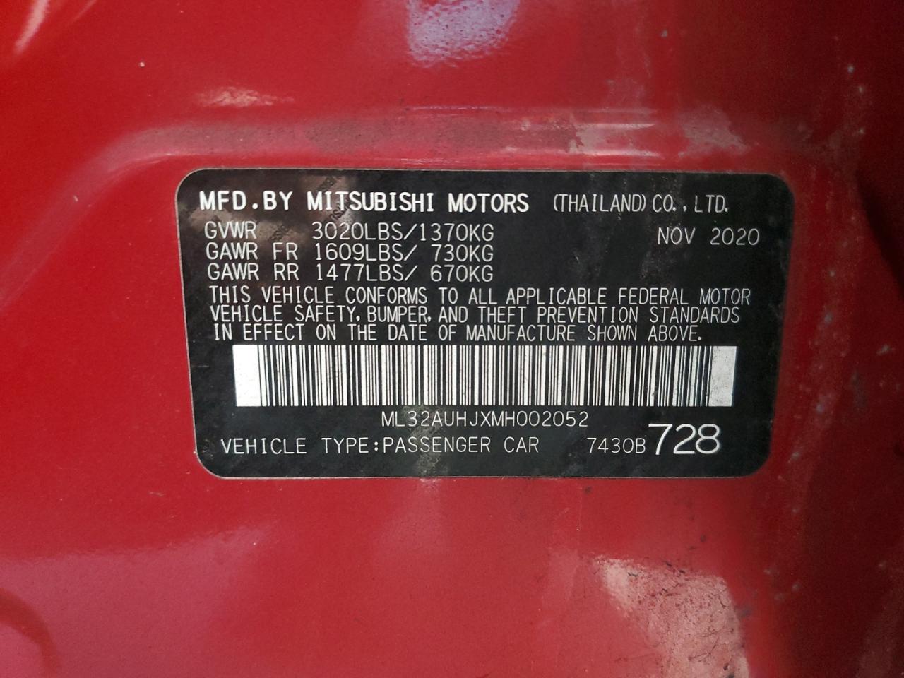 2021 Mitsubishi Mirage - Image 14