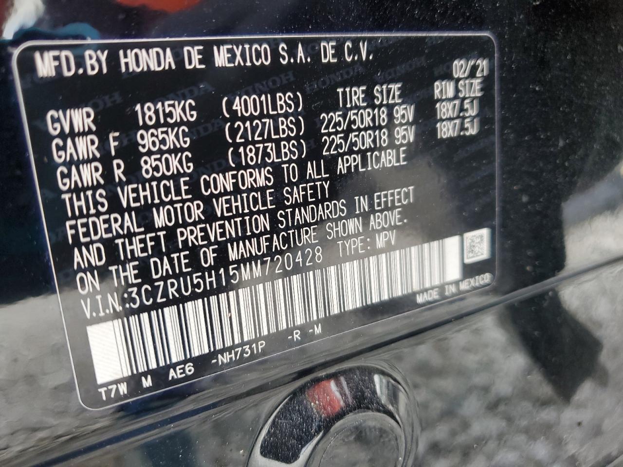 2021 Honda HR-V - Image 14