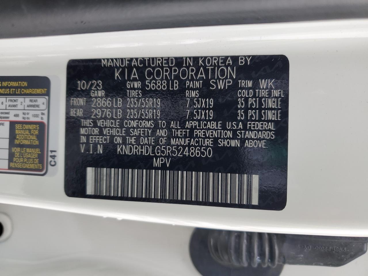 2024 Kia Sorento - Image 13