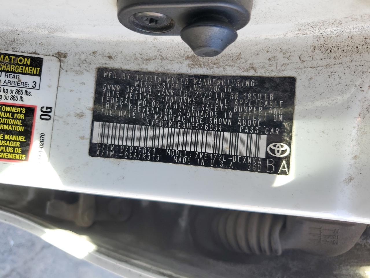 2017 Toyota Corolla - Image 12