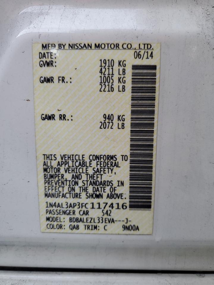 2015 Nissan Altima - Image 12