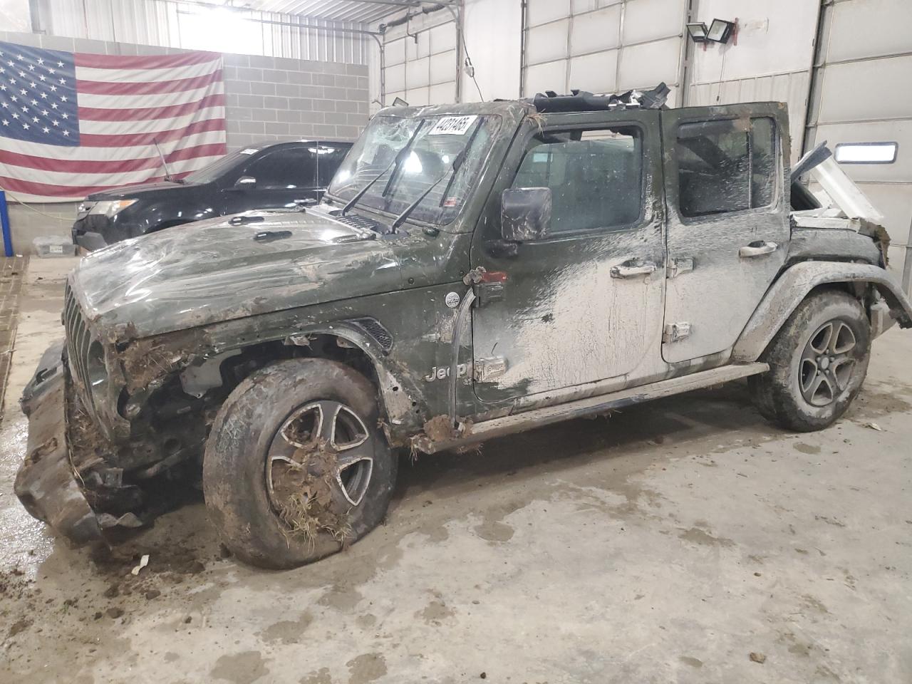 2020 Jeep Wrangler Unlimited Sport zu verkaufen in Columbia, MO - Rollover