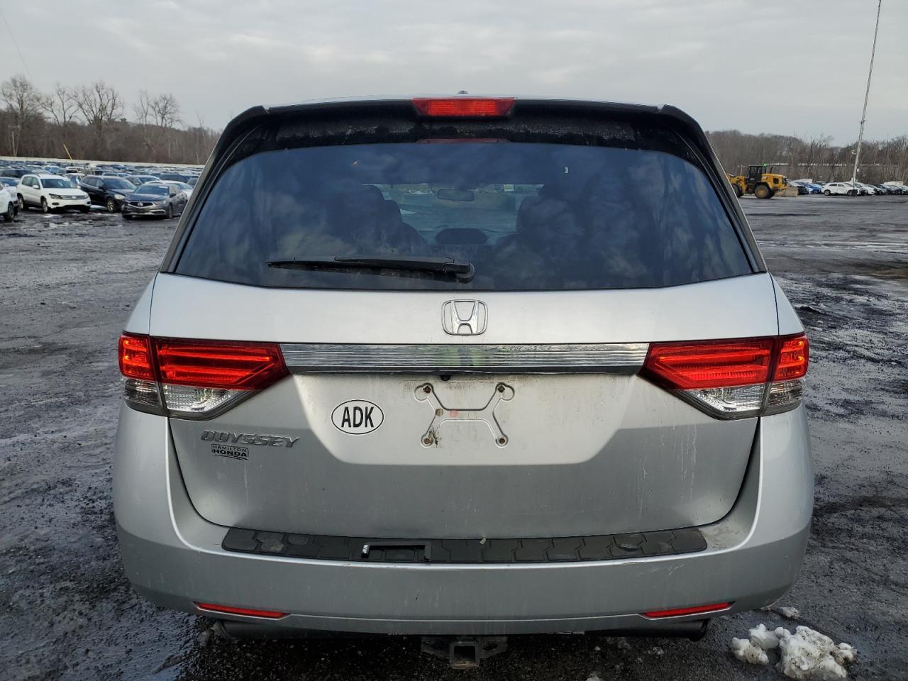 2014 Honda Odyssey Exl VIN: 5FNRL5H69EB063028 Lot: 43431935