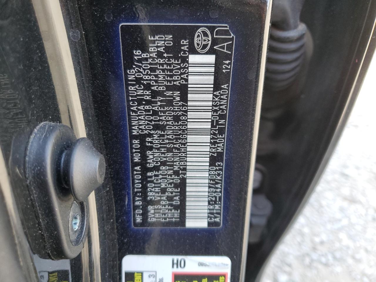 2016 Toyota Corolla - Image 14