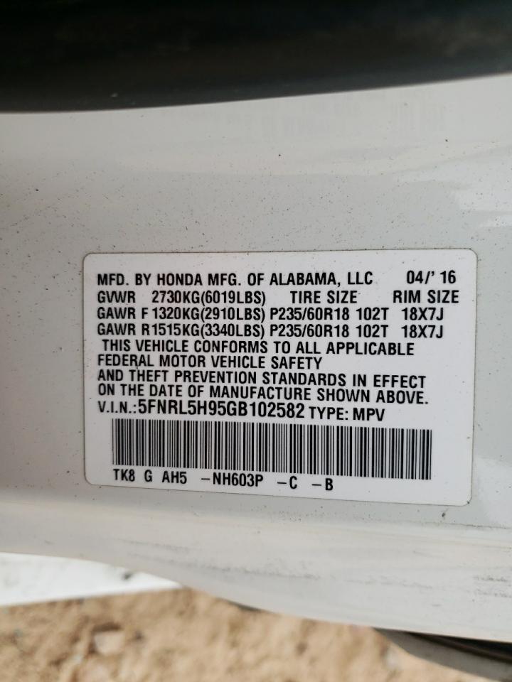 2016 Honda Odyssey - Image 15