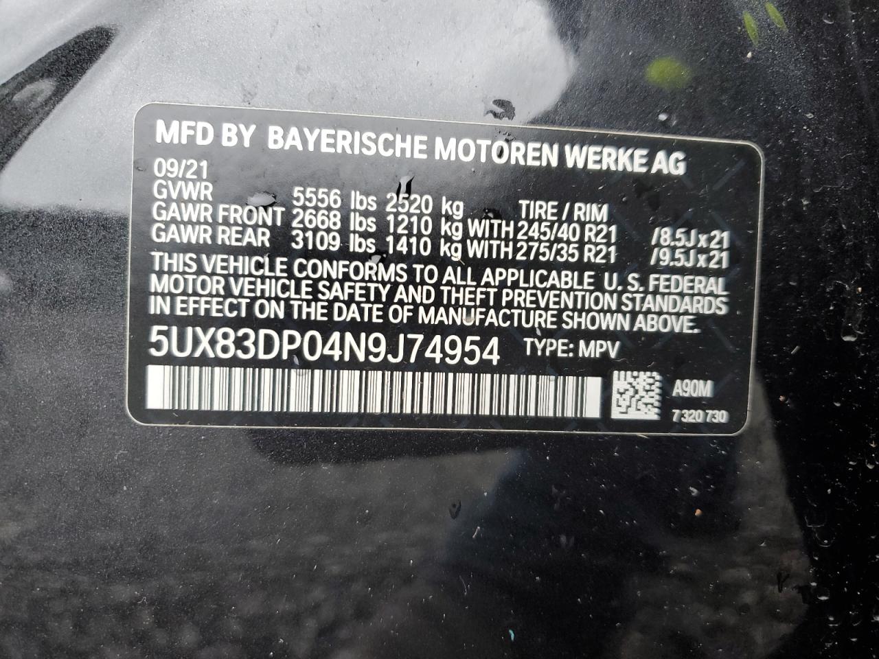 2022 BMW X3 M - Image 12