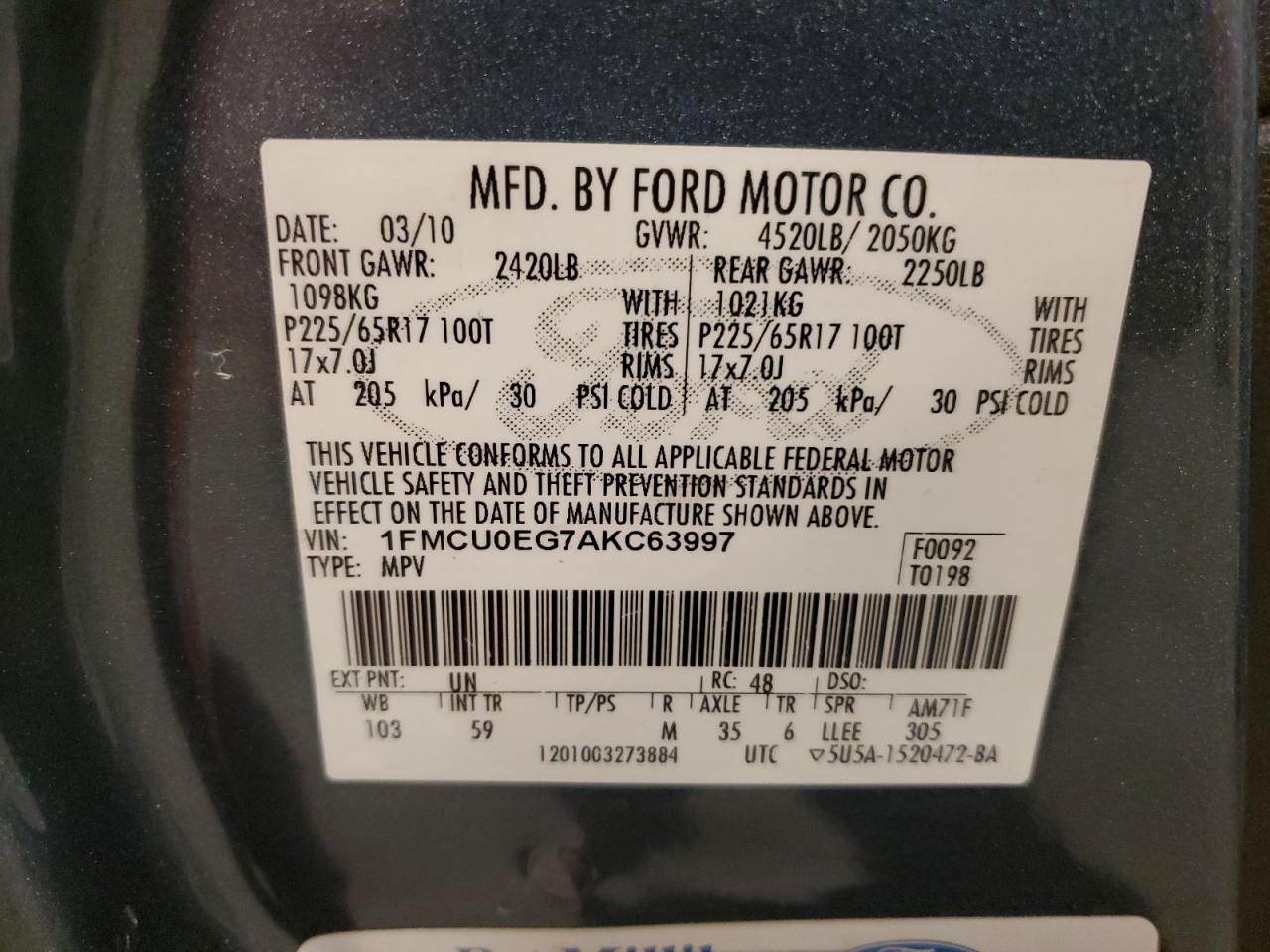 2010 Ford Escape - Image 12