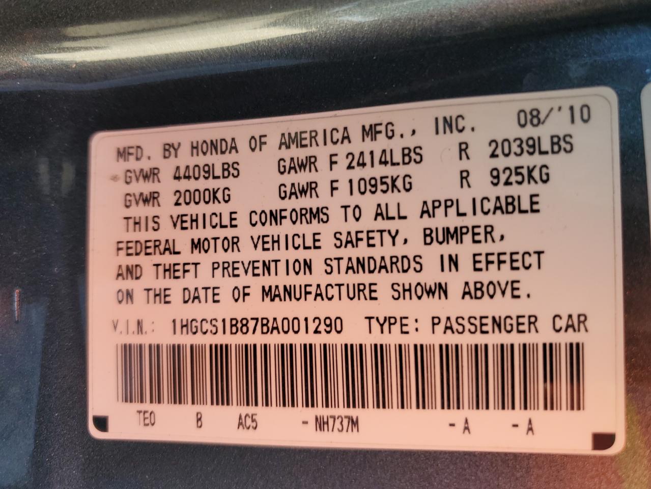 2011 Honda Accord - Image 12