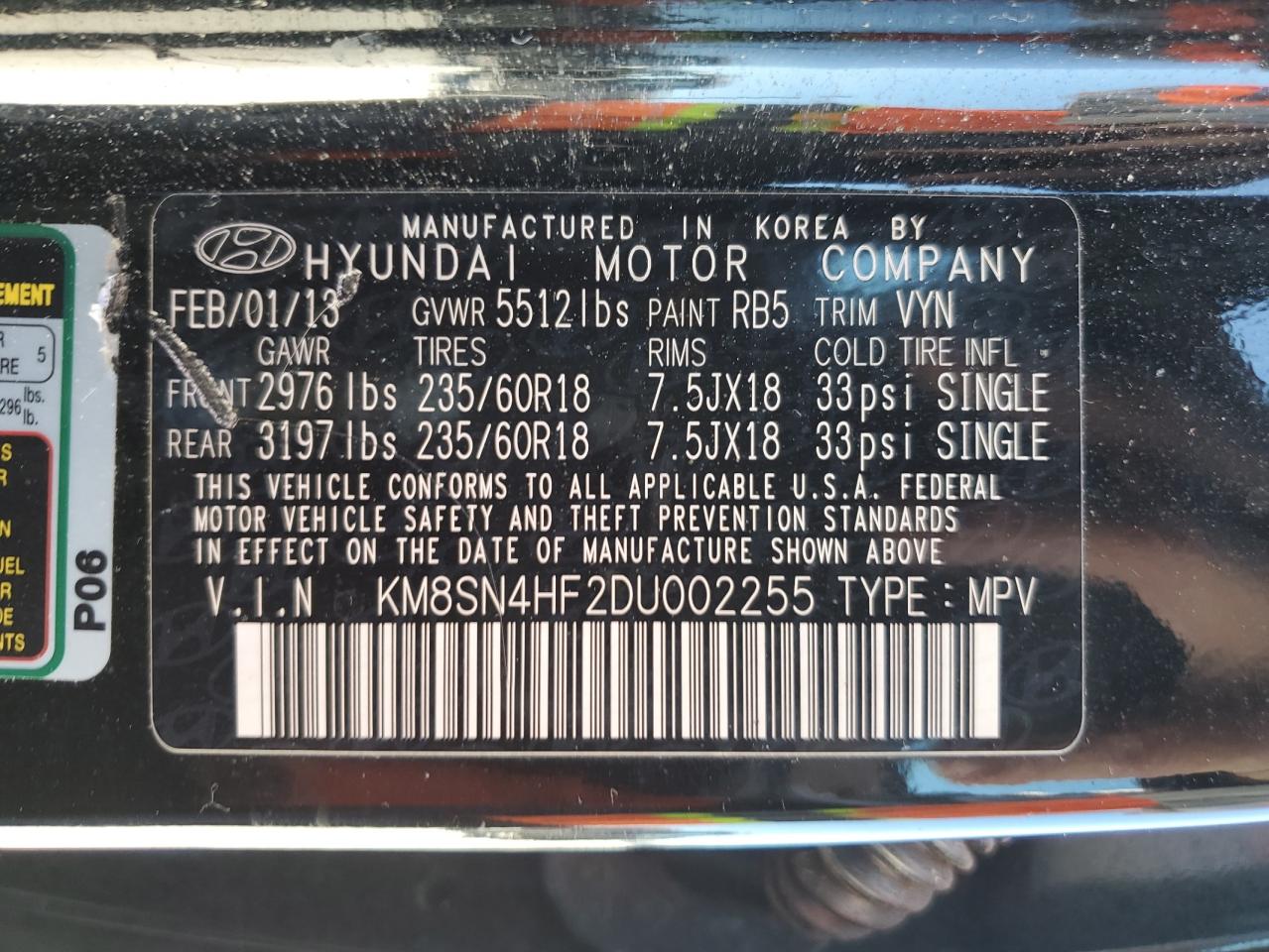 2013 Hyundai Santa Fe - Image 14