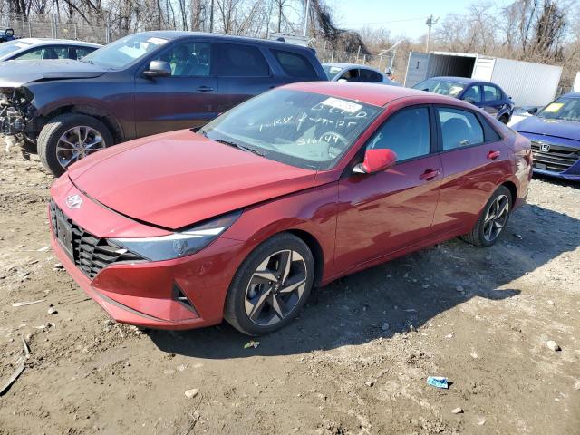  HYUNDAI ELANTRA 2023 Червоний