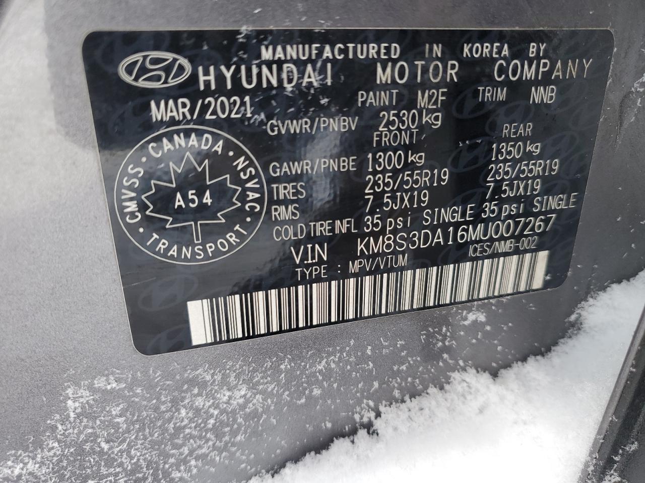 2021 Hyundai Santa Fe - Image 12