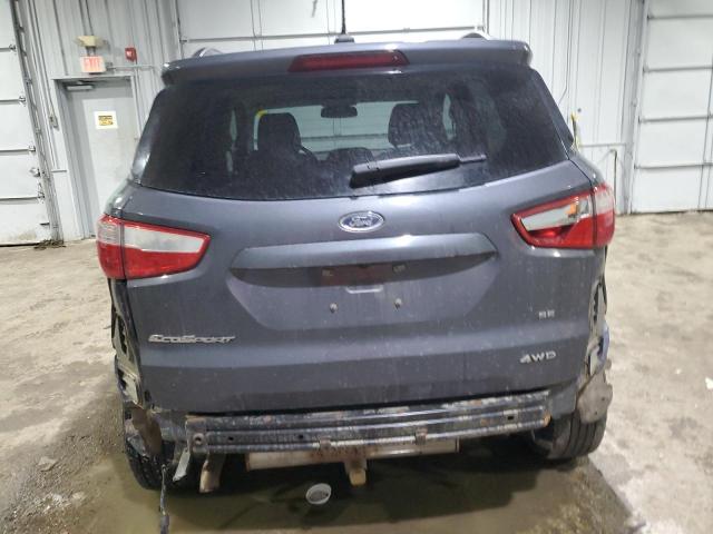  FORD ECOSPORT 2018 Gray