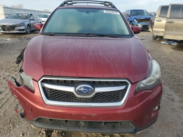  SUBARU XV 2015 Красный