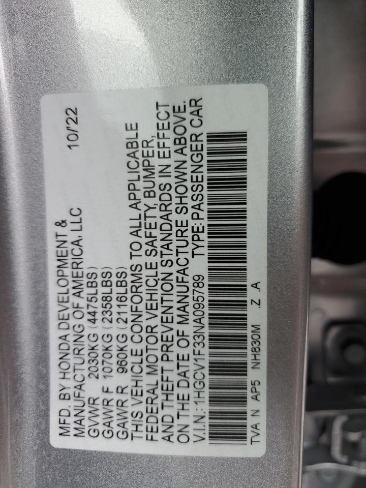 2022 Honda Accord - Image 12