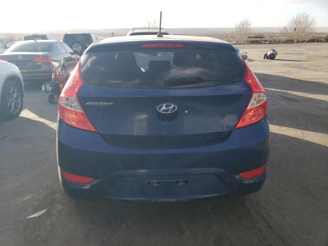 Hatchbacks HYUNDAI ACCENT 2016 Granatowy