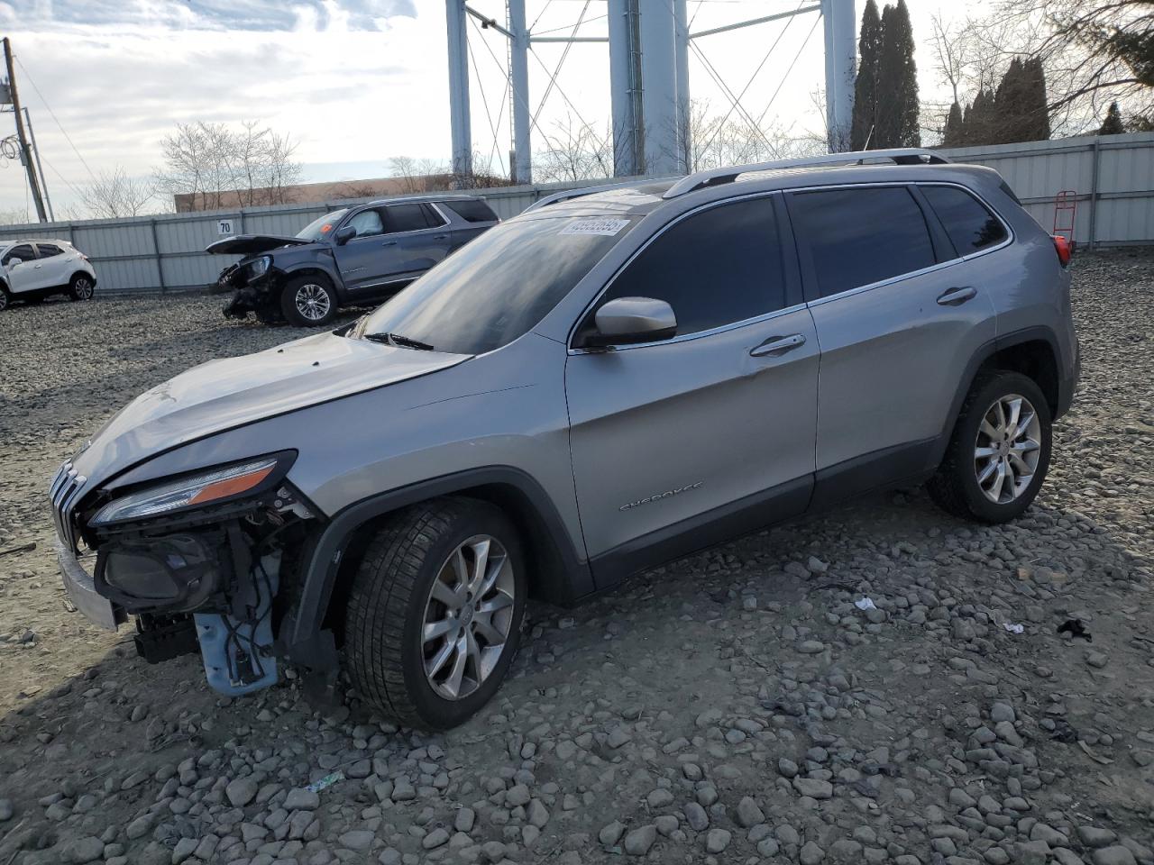 2014 Jeep Cherokee Limited للبيع في Windsor، NJ - Front End