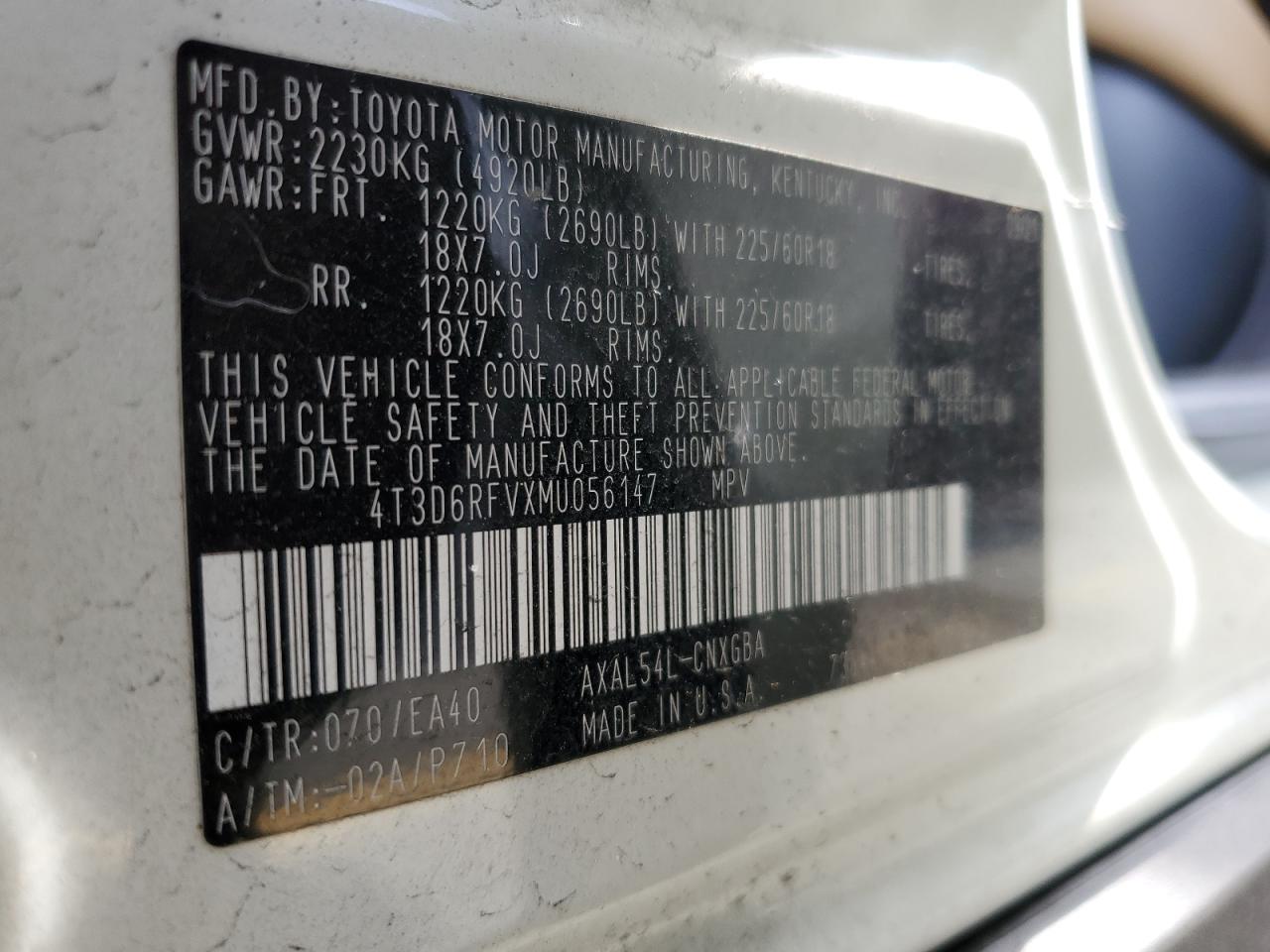 2021 Toyota RAV 4 - Image 13