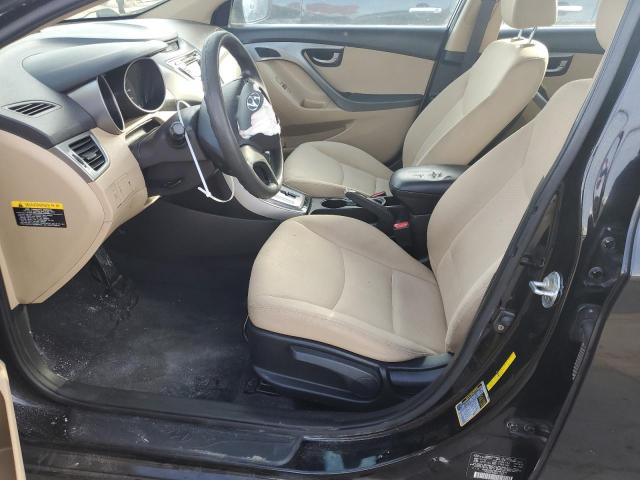  HYUNDAI ELANTRA 2013 Чорний