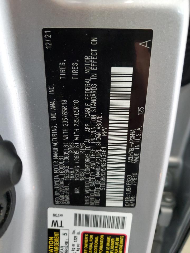 2022 Toyota Highlander - Image 14