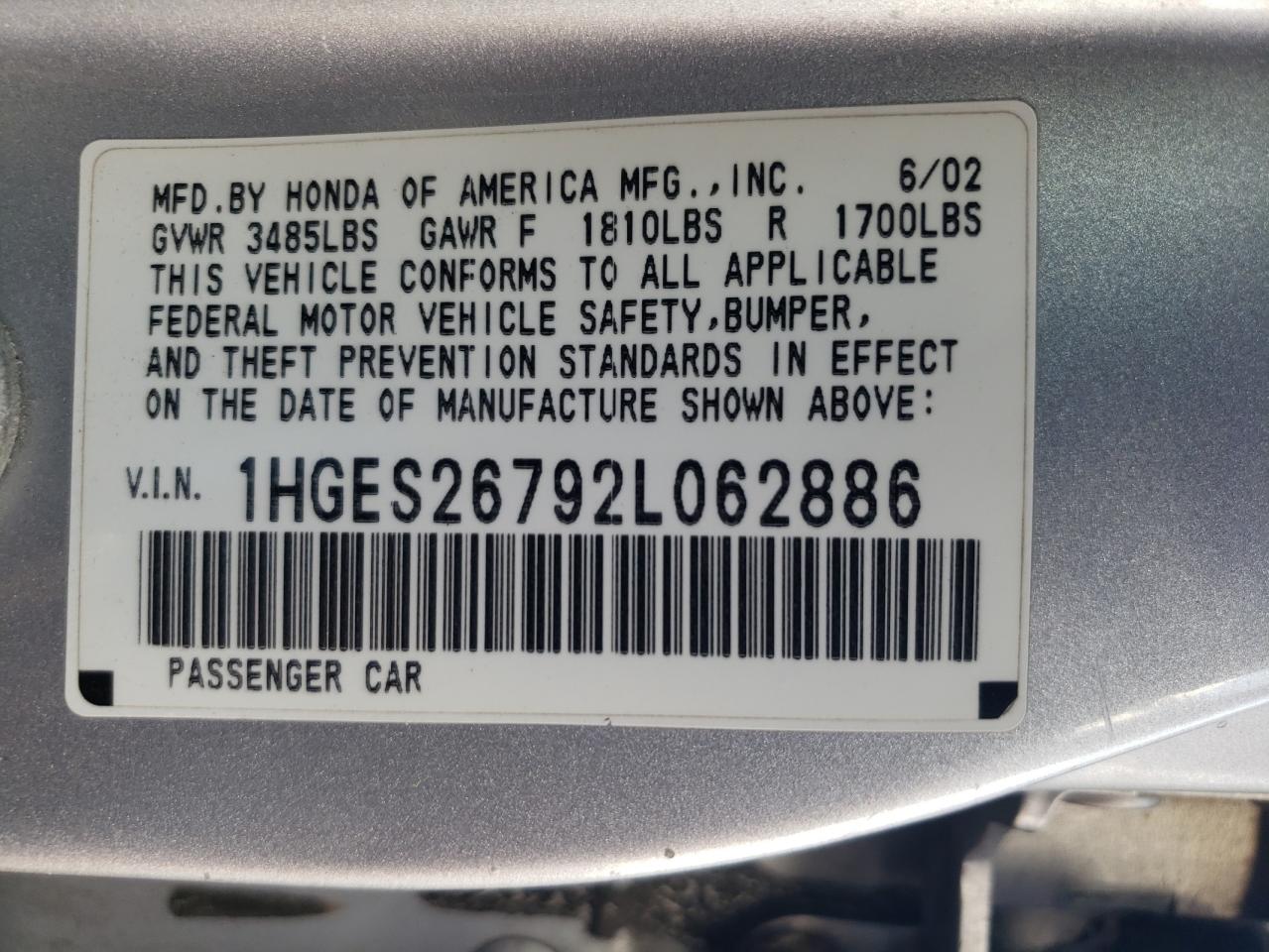 2002 Honda Civic - Image 15