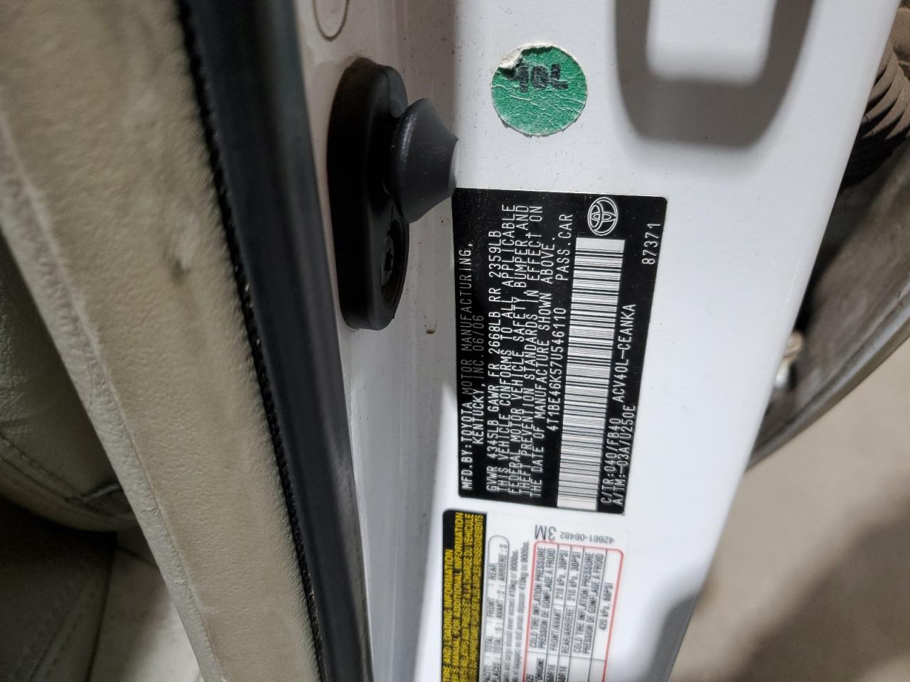 2007 Toyota Camry - Image 12