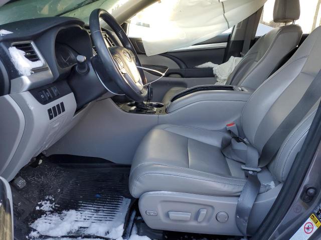  TOYOTA HIGHLANDER 2017 Gray