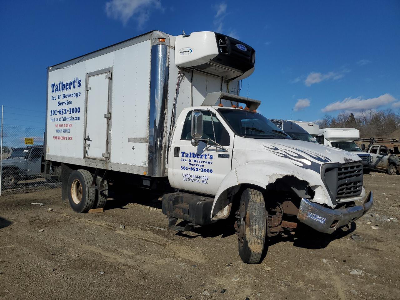 2002 Ford F650 Super Duty na sprzedaż w Chambersburg, PA - Front End