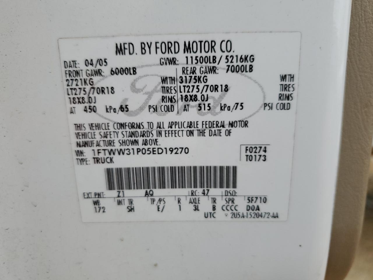 2005 Ford F350 - Image 12