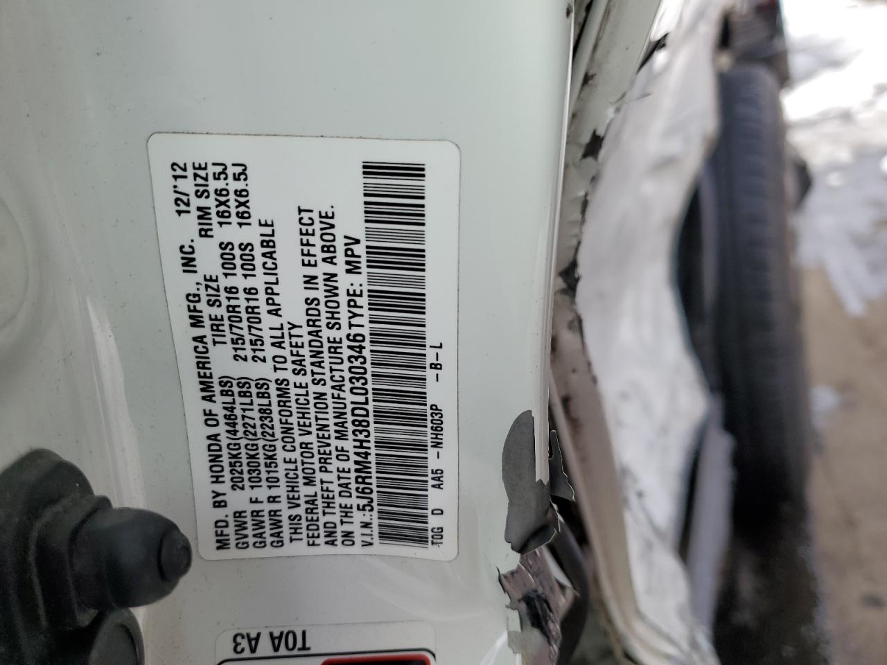 2013 Honda CR-V - Image 12