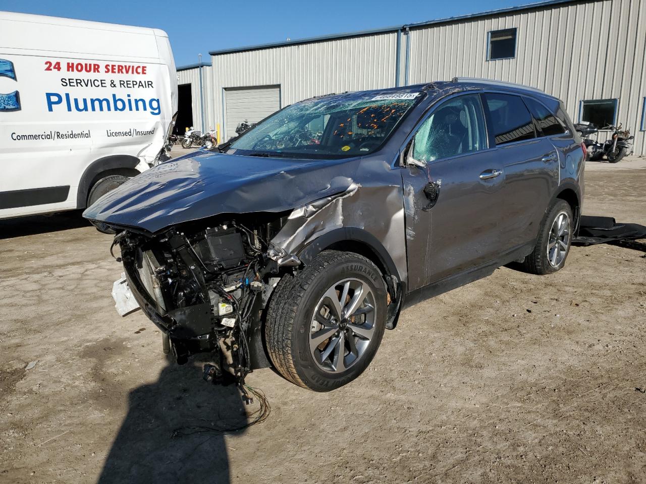 2019 Kia Sorento Ex for Sale in Kansas City, KS - Rollover