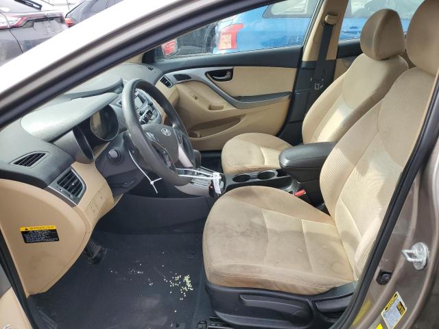 Sedans HYUNDAI ELANTRA 2013 tan