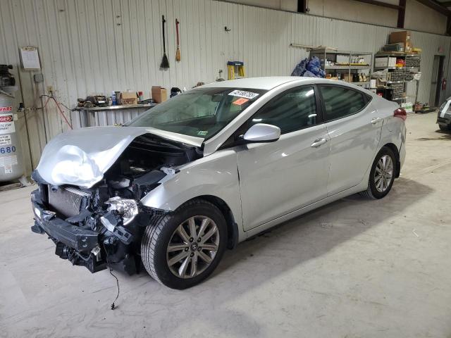  HYUNDAI ELANTRA 2016 Серебристый