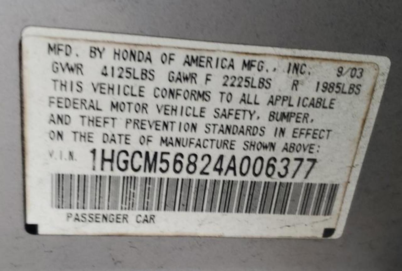 2004 Honda Accord - Image 12