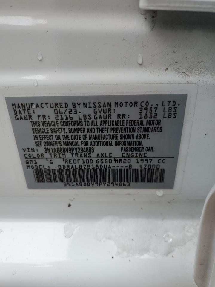 3N1AB8BV9PY294863 NISSAN SENTRA 2023