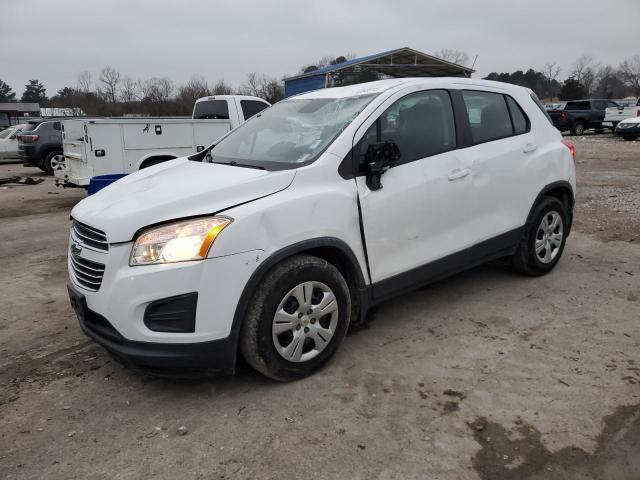  CHEVROLET TRAX 2016 White