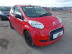 2011 CITROEN C1 VT for sale at Copart YORK