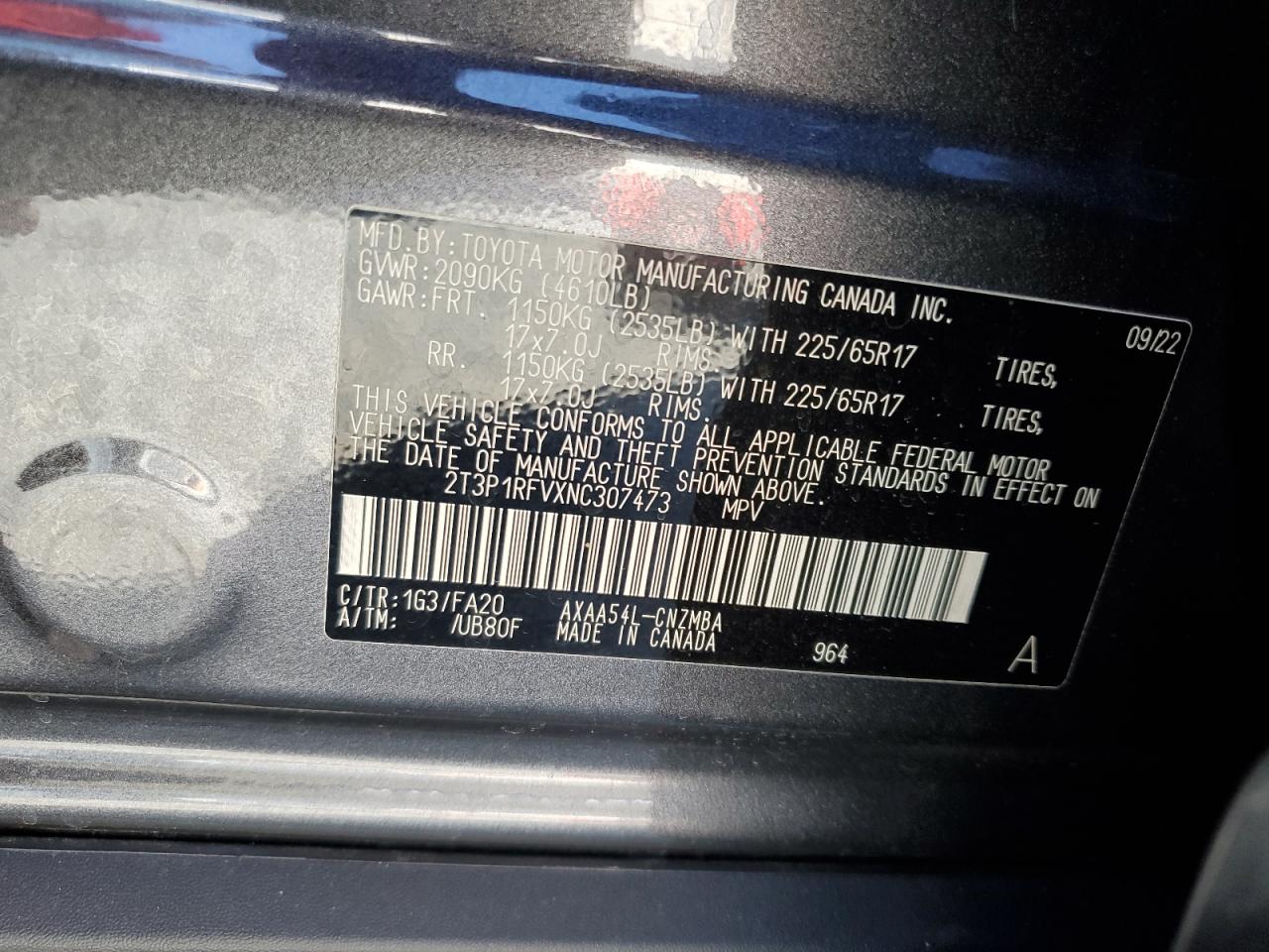 2022 Toyota RAV 4 - Image 12
