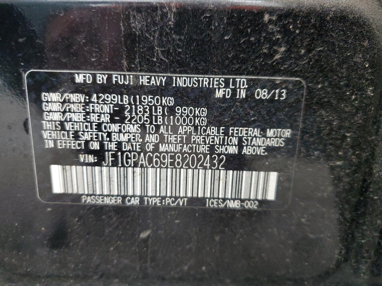 2014 Subaru Impreza - Image 13