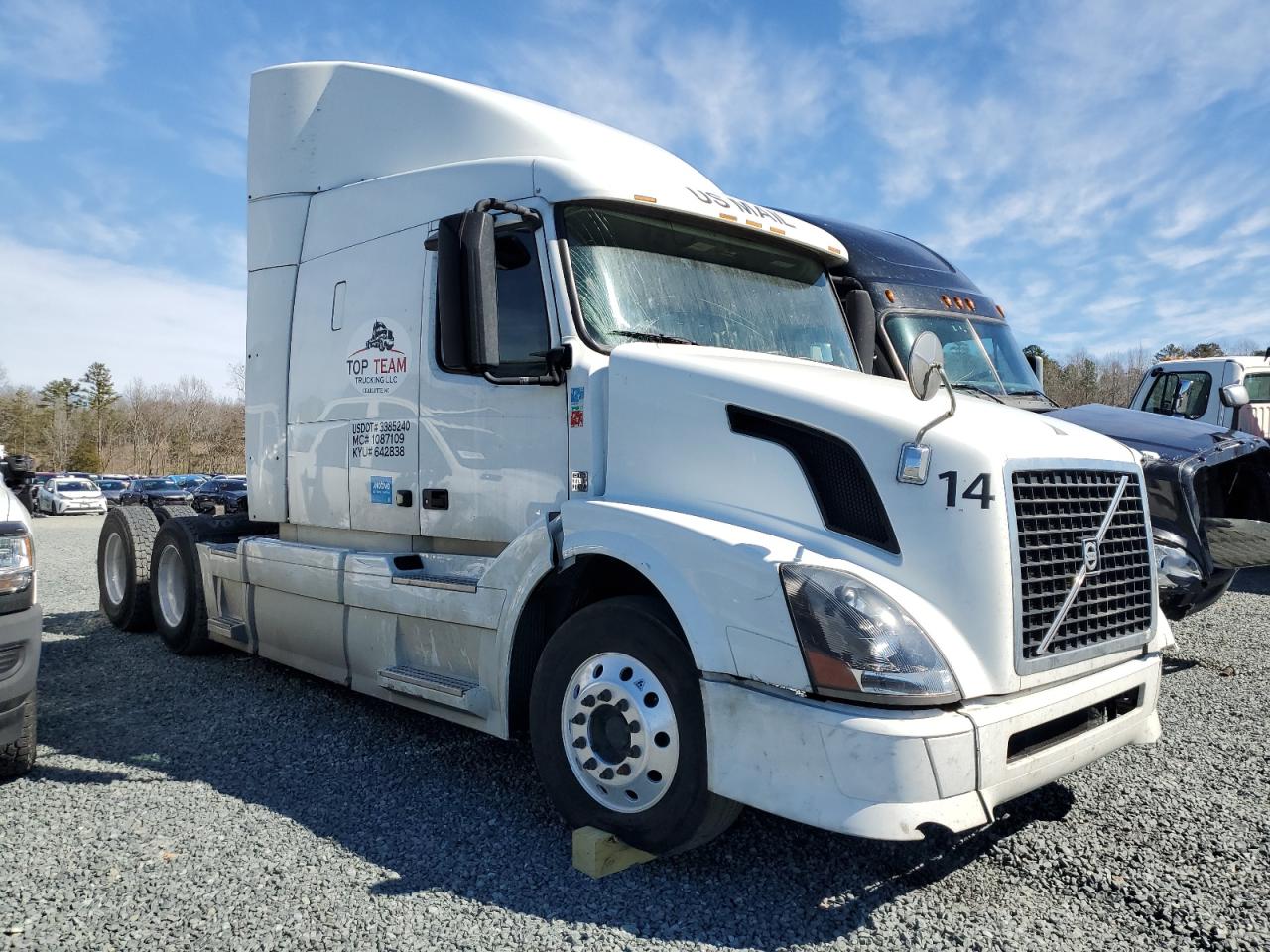 2015 Volvo Vn Semi Truck en Venta en Concord, NC - Front End