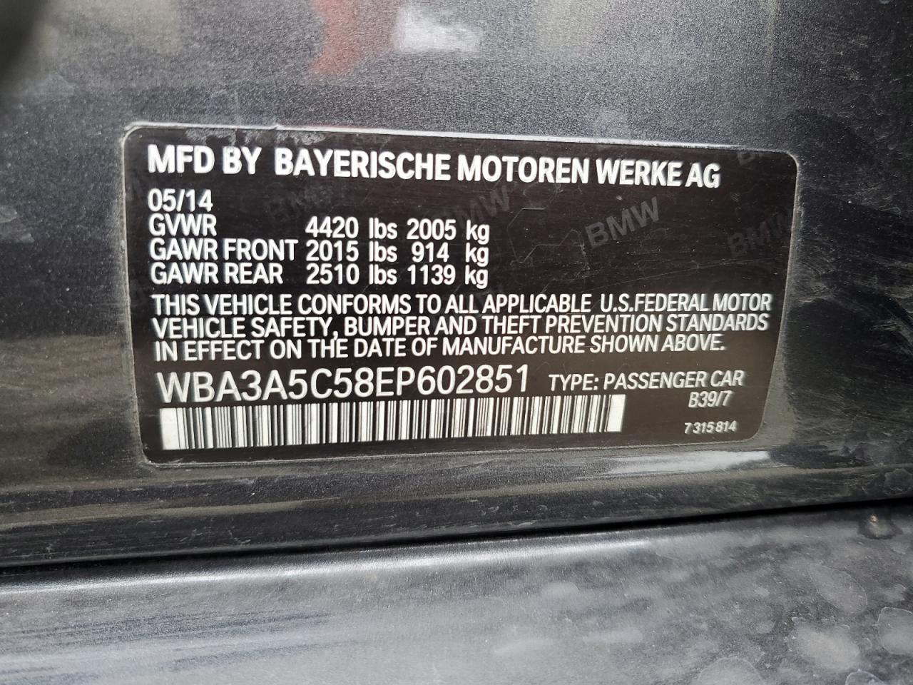 2014 BMW 3er - Image 12