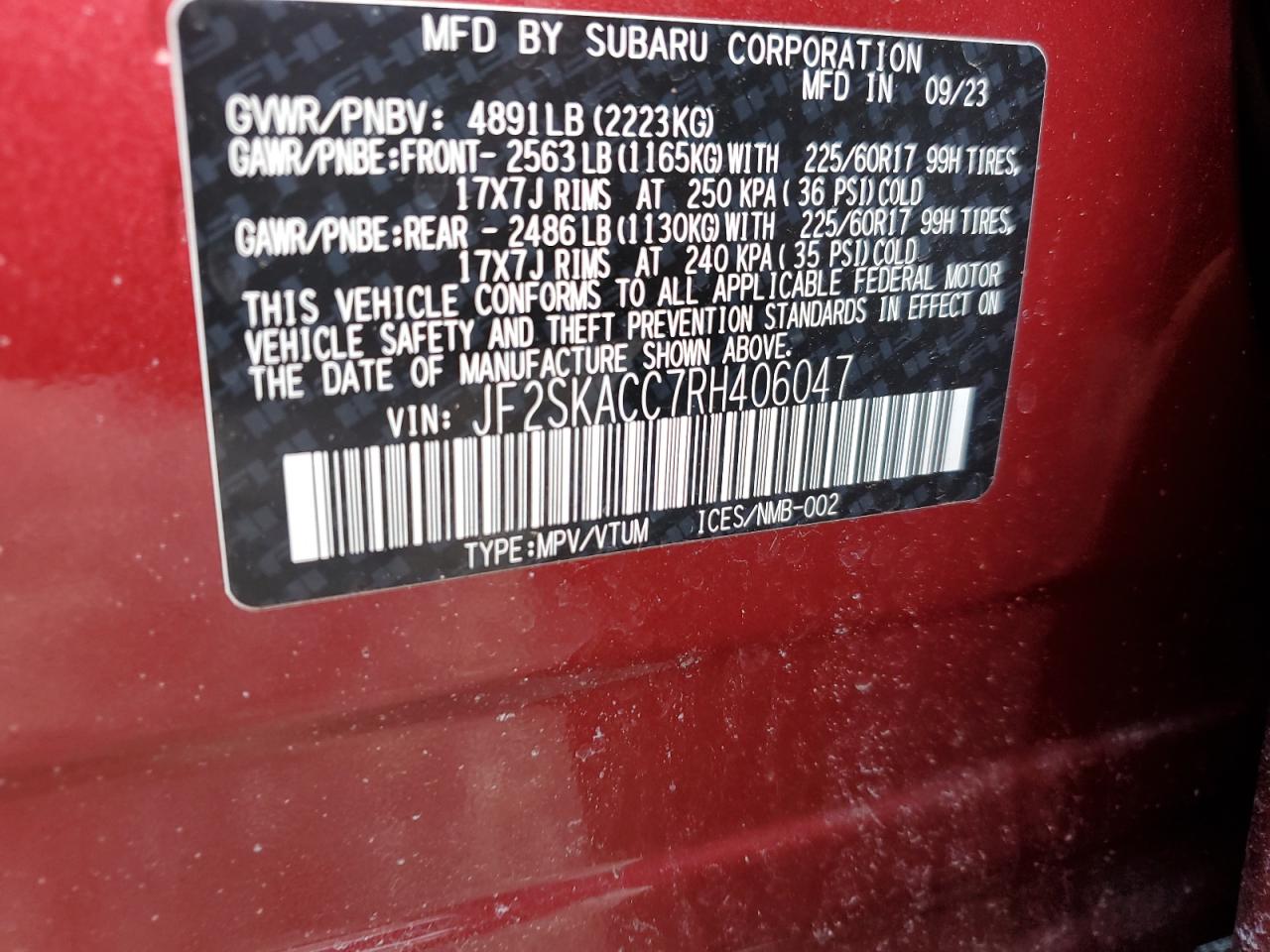 2024 Subaru Forester - Image 12