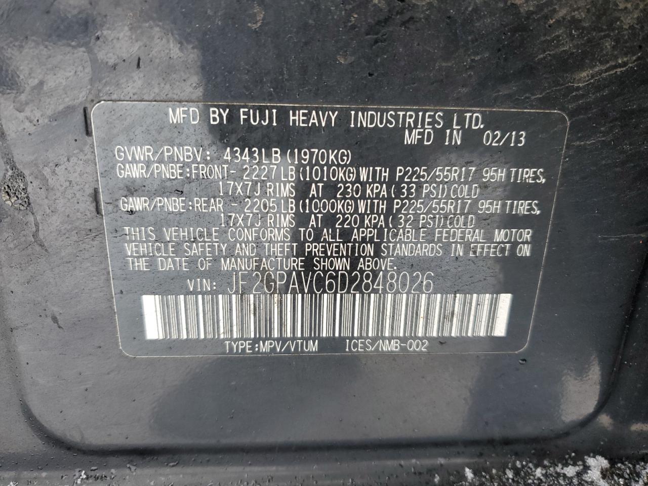 2013 Subaru XV - Image 12