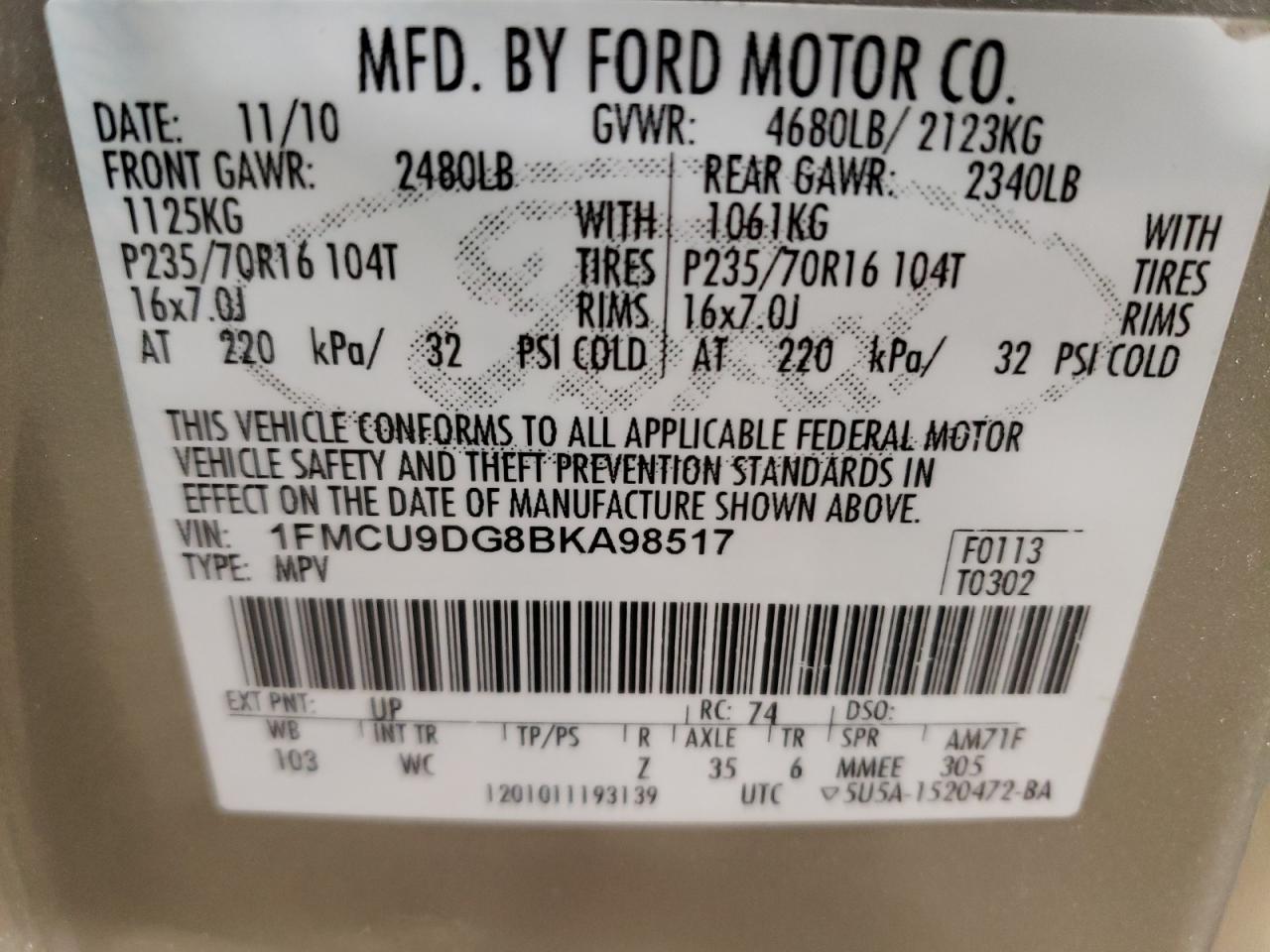 2011 Ford Escape - Image 13