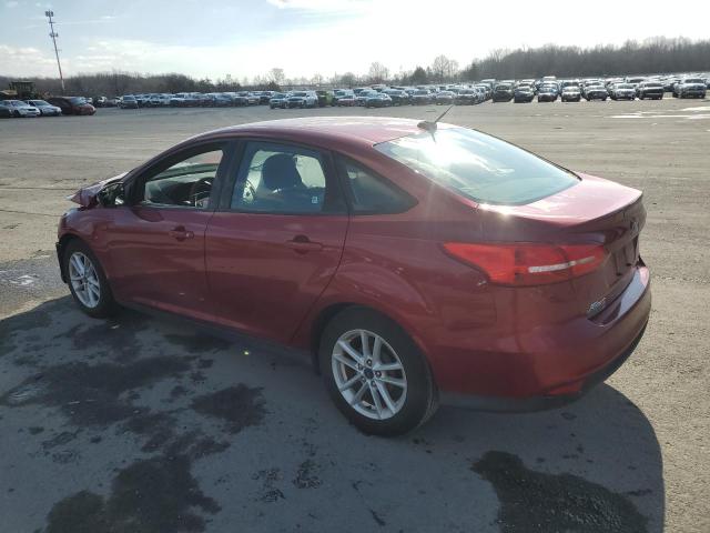  FORD FOCUS 2017 Red