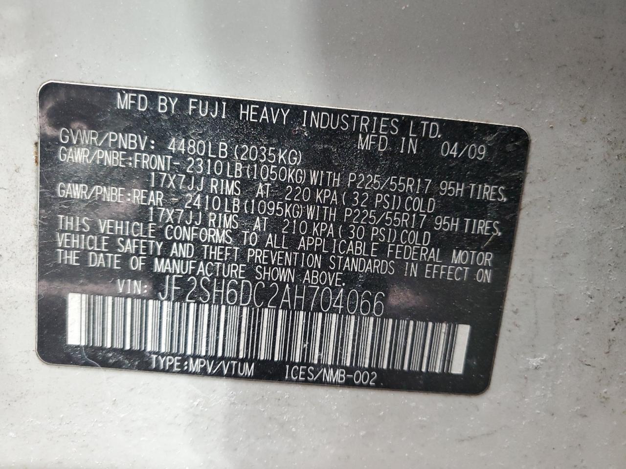 2010 Subaru Forester - Image 12