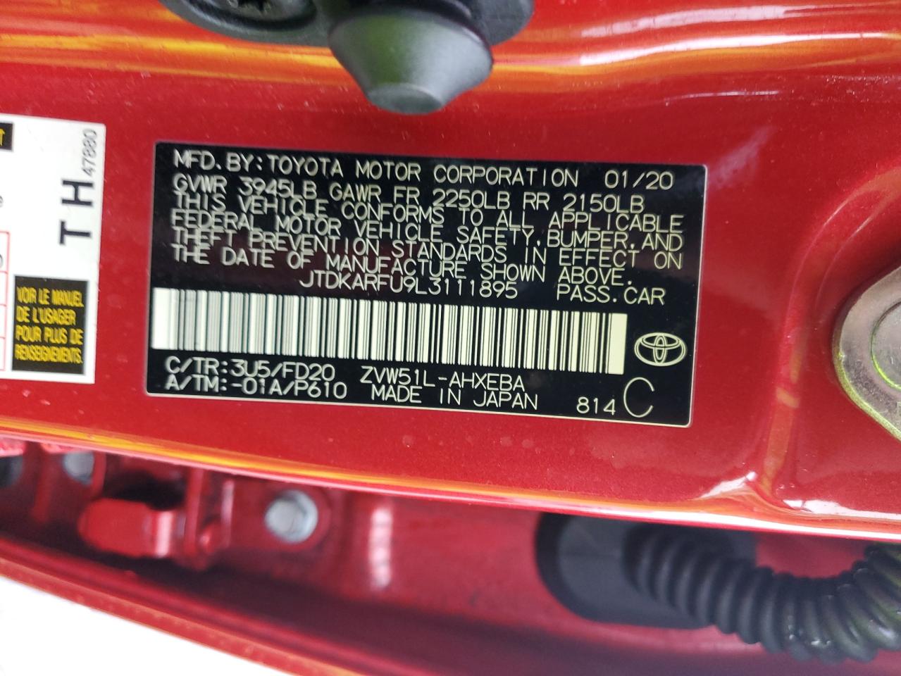 2020 Toyota Prius - Image 13