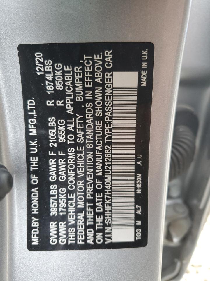 2021 Honda Civic - Image 12