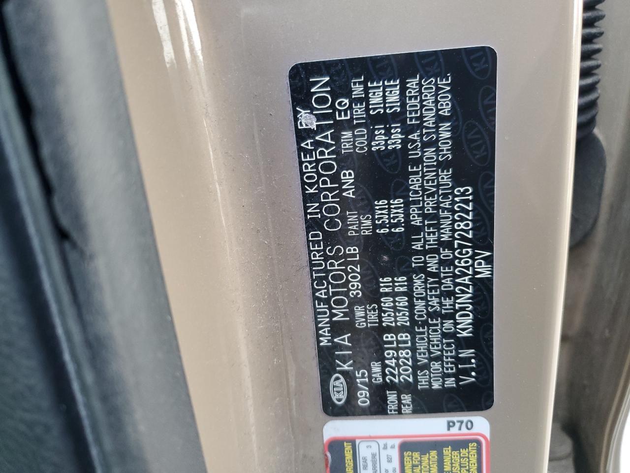 2016 Kia Soul - Image 14