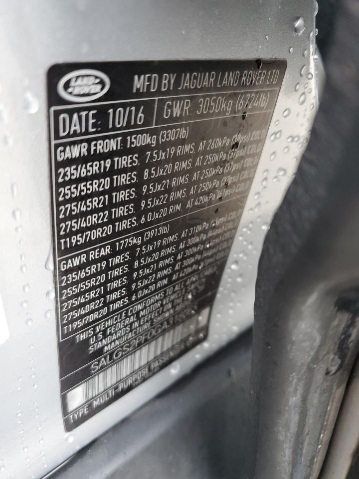 2016 Land Rover Range Rover - Image 13