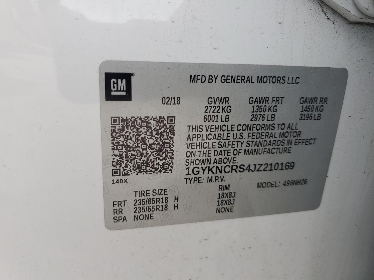 2018 Cadillac XT5 - Image 15
